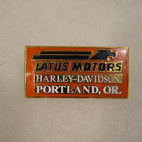 HarleyDavidson Jewelry Vintage Latus Motors Harleydavidson Pin